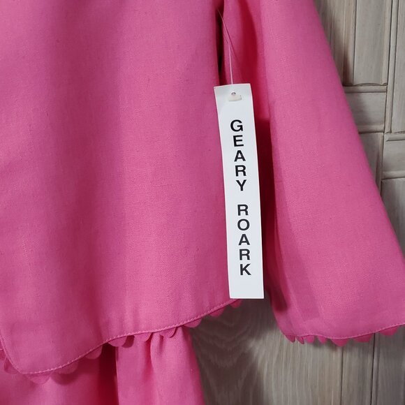 Classic Sheath Dress and Matching Jacket by Designer Geary Roark, Size 8 - Picture 16 of 16